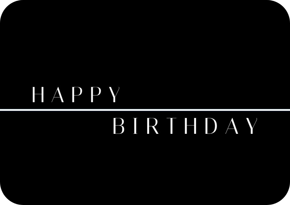 Happy Birthday eGift Card