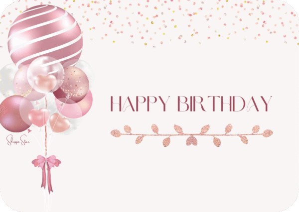 Happy Birthday eGift Card