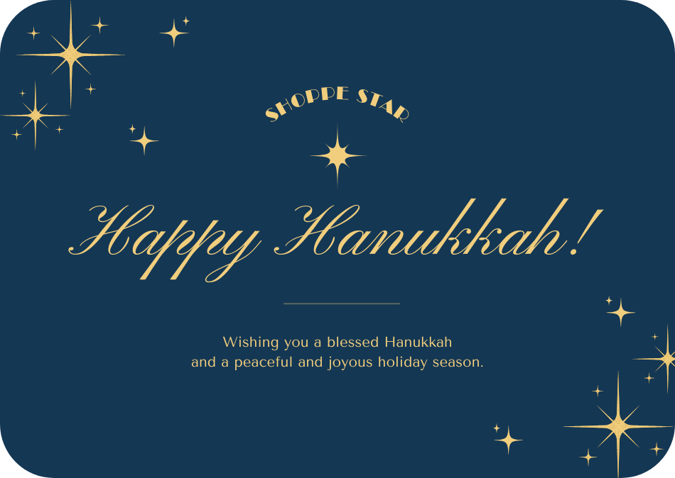 Happy Hanukkah eGift Card