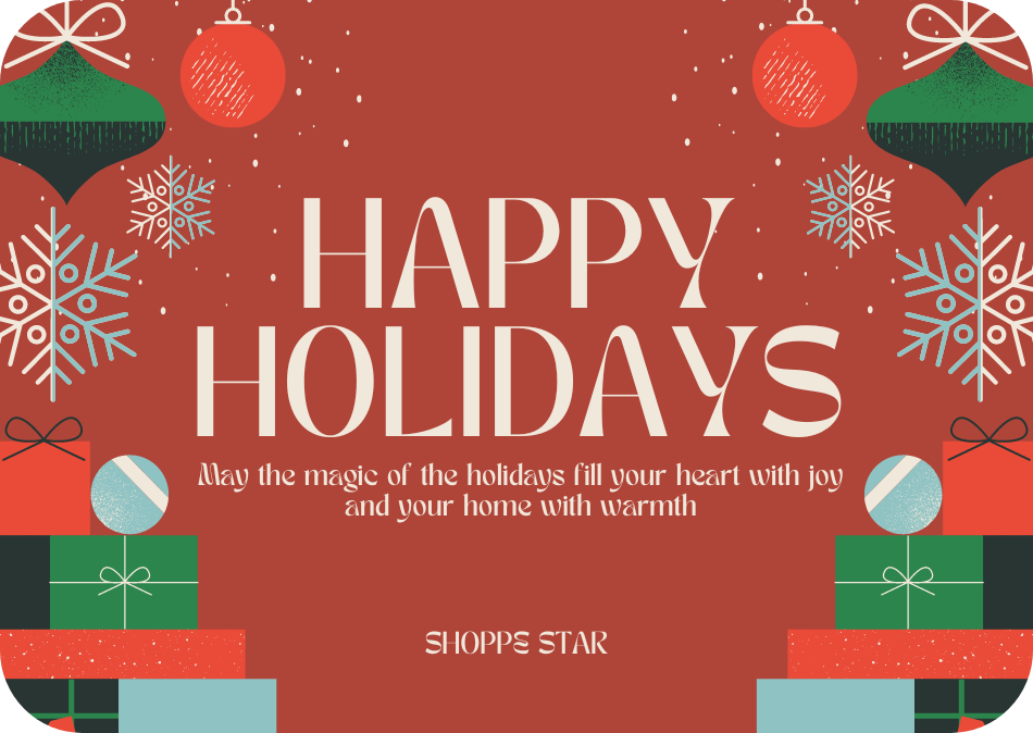 Happy Holidays eGift Card