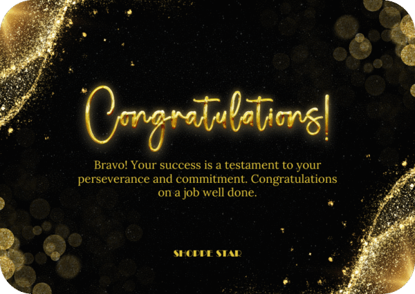 Congratulations eGift Card