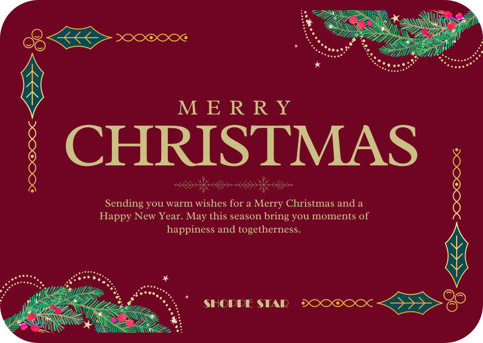 Merry Christmas eGift Card