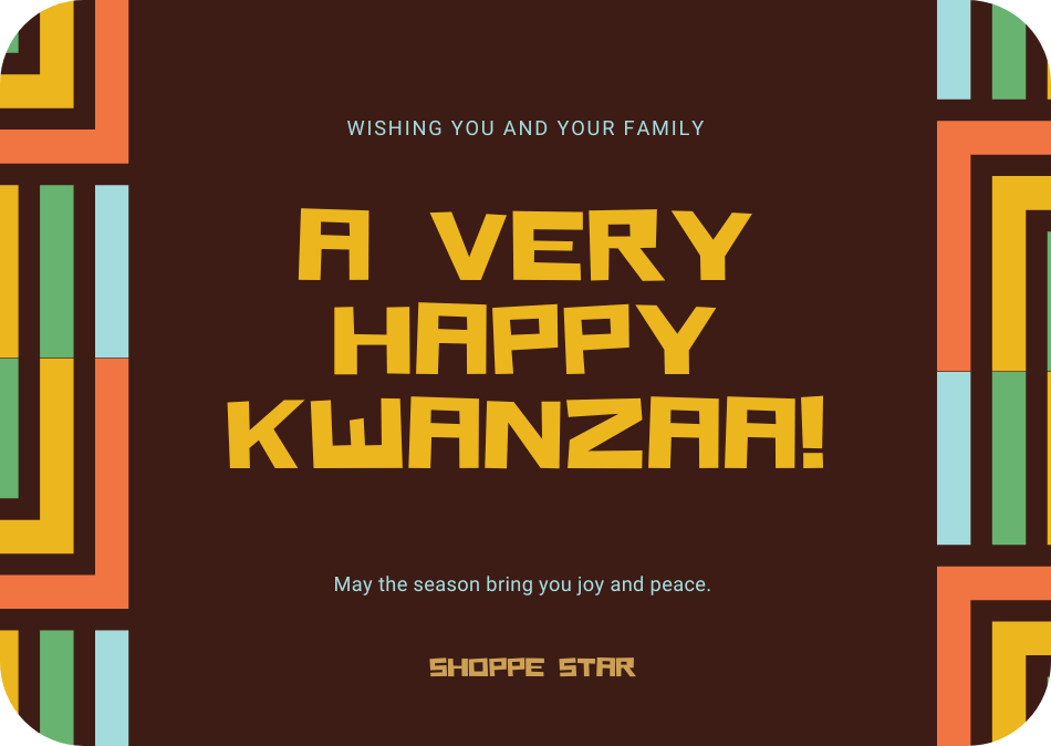 Happy Kwanzaa eGift Card