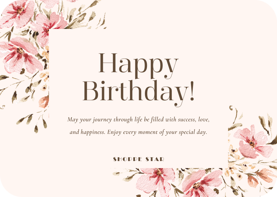 Happy Birthday eGift Card