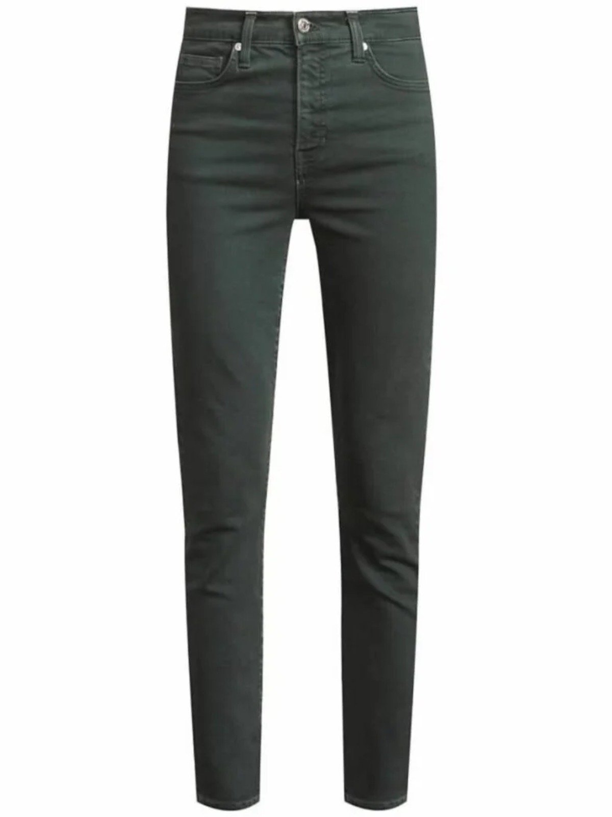 NWT Veronica Beard Debbie High-Rise Skinny Jeans in Evergreen Size 27